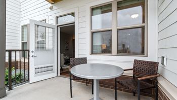 Balcony and patio
